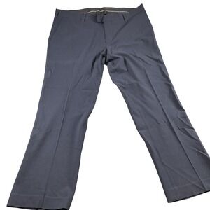 Louis Raphael Tailored Dress Pants Mens 38x30 Blue Viscose Blend‎ Office Career